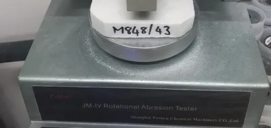 abrasion-resistance-and-loss-of-polish-test-machine-rotated